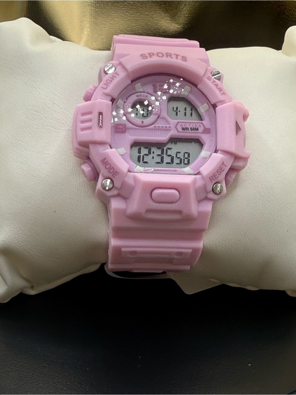 Pink Digital Sports Watch - Unbranded